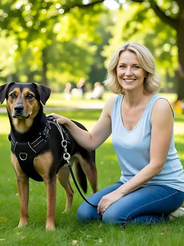 Vista 7 de Arnés para perro, arnés sin tirones para mascotas con 2 clips para correa, chaleco acolchado suave ajustable para perro, chaleco Oxford reflectante