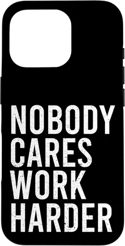 Vista 19 de Funda de regalo para iPhone 13 Nobody Care Work Hard Actitude Grit Hustle Success