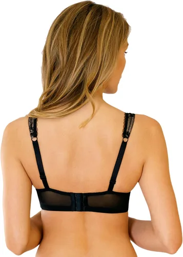 Vista 2 de Rosme - Brasier tipo balconette con tirantes acolchados para mujer de la colección Eliza
