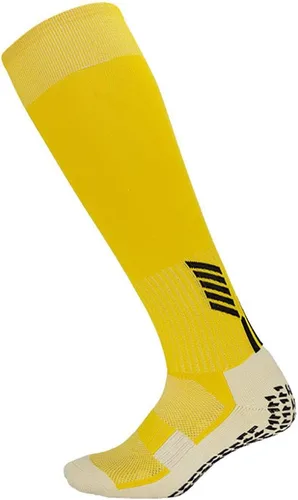 Vista 5 de Calcetines deportivos unisex gruesos hasta la rodilla con puntos de goma para espinilleras de béisbol/fútbol/fútbol