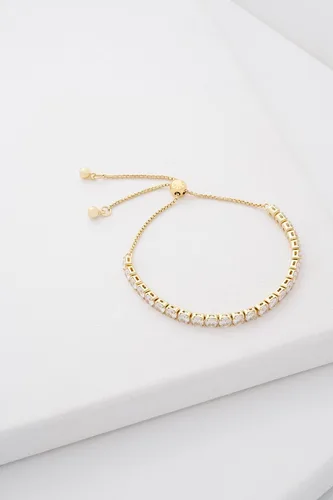 Vista 5 de Ted Baker London Melrah Icon Crystal Slider - Pulsera de tenis ajustable para mujer