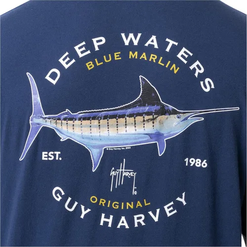 Vista 105 de Guy Harvey Camiseta de manga corta Threadcycled para hombre