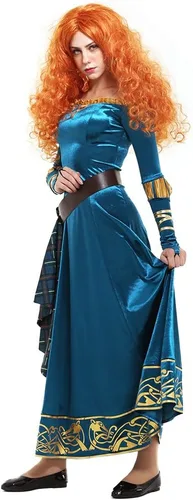 Vista 3 de miccostumes Disfraz de princesa para mujer, disfraz de cosplay