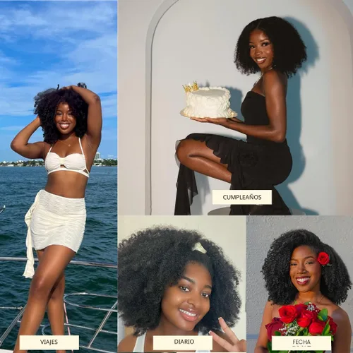 Vista 6 de Peluca negra Kinkycurly con borde 4C, cabello humano 4x4 HD encaje afro rizado cierre peluca para mujeres negras encaje precortado sin pegamento