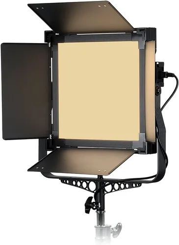 Vista 3 de Fotodiox Pro Factor 1x1 V-2000ASVL - Luz de estudio bicolor regulable – Ultra-brillante, profesional, de doble color, luz LED regulable