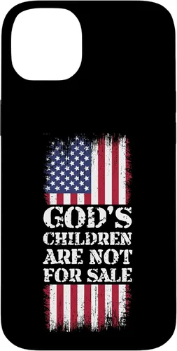 Vista 15 de God's Children are Not for Sale Funny Quote God's Children Case for iPhone 17