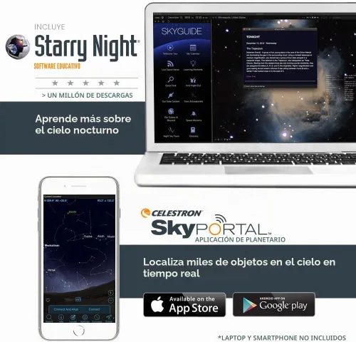 Vista 10 de Telescopio computarizado Celestron modelo NexStar 130 SLT