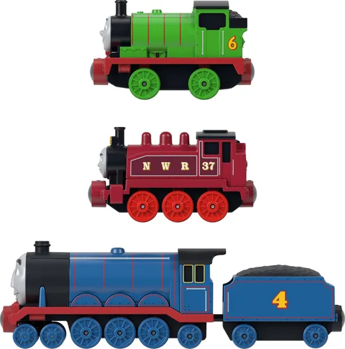 Vista 4 de Thomas & Friends Fisher-Price - Paquete de 3 motores Percy, Rosie & Gordon