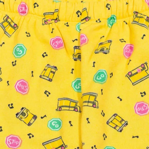 Vista 4 de CoComelon JJ - Conjunto de sudadera con capucha y pantalones de forro polar para niños pequeños