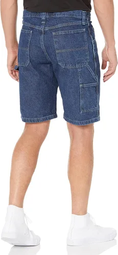 Vista 2 de Wrangler Authentics Pantalón corto de carpintero de ajuste holgado para hombre
