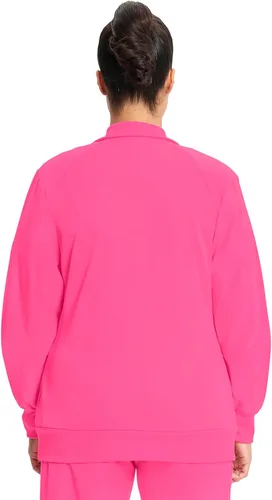 Vista 2 de Infinity by Cherokee 2391A - Chaquetas médicas con cremallera frontal para mujer, tela elástica en 4 direcciones