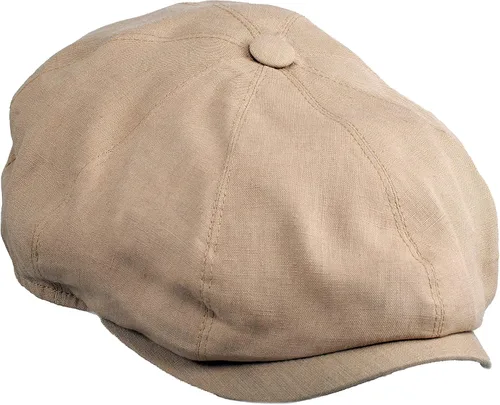 Vista 6 de HATSQUARE Gorra clásica de lino plano unisex