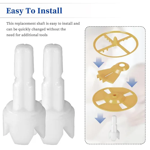Vista 6 de 2 piezas de repuesto para fabricante de fórmulas compatibles con Baby Brezza FRP0046 Pro Advanced, vástago de eje para accesorios Baby Brezza