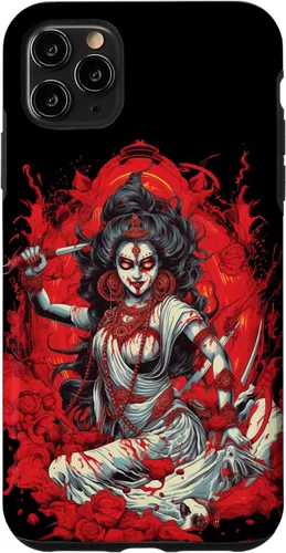 Vista 13 de iPhone 16 Kali Goddess of Death, Time and Doomsday Hindu God Occult Case
