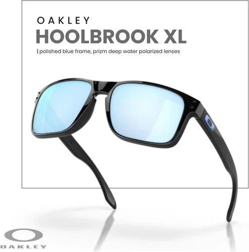 Vista 5 de OAKLEY Holbrook OO9102 Square Sunglasses for Men+ Bundle Accessory Leash Kit, Microfiber Pouch