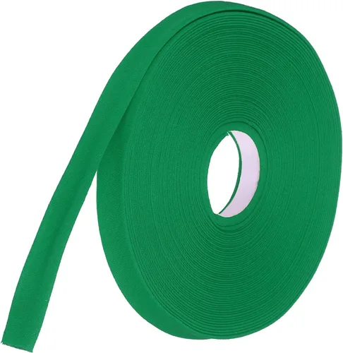 Vista 160 de MECCANIXITY Cinta al bies de doble pliegue de 1 pulgada, cinta al bies de poliéster continua a granel para coser, costura, acolchado, dobladillo