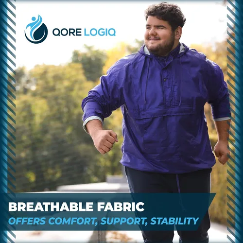 Vista 9 de QORE LOGIQ Gynecomastia - Camisas de compresión para hombre, camiseta sin mangas adelgazante, moldeador de cuerpo, fajas para hombres, brasier