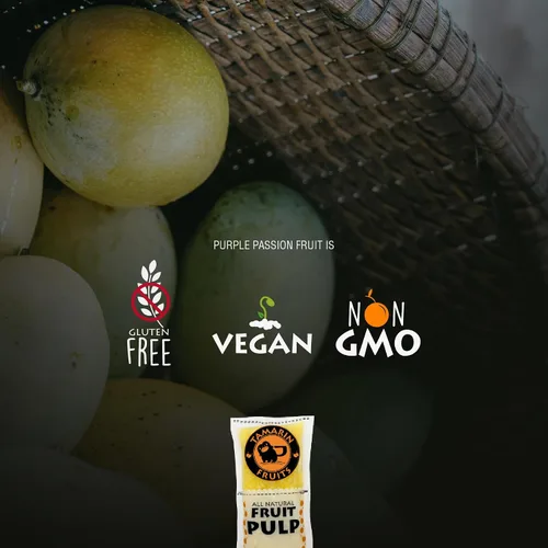 Vista 4 de Tamarin Fruits Pulpa de Fruta Congelada 100% Natural perfecta para Jugos, Cócteles, Licúados, Postres y Horneado, Sin Azúcar Agregada, Sin Gluten
