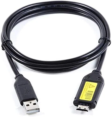Vista 6 de MaxLLTo Cable de repuesto para Samsung ST10 ST45 ST50 ST60 ES73 ES74 PL100 PL101 PL101 PL120 1-Pack (negro)