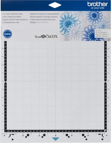 Vista 7 de Brother ScanNCut DX - Paquete de 2 alfombrillas adhesivas de baja adherencia, 12 x 12 pulgadas y 12 x 24 pulgadas, para materiales finos y delicados