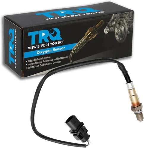 Vista 168 de TRQ Sensor de Oxígeno O2 de 4 Hilos de Banda Estrecha Compatible con VW Atlas 2.0L 2018-21, VW GTI 2.0L 2016-18, Audi A3 Quattro 2.0L 2015-18, VW