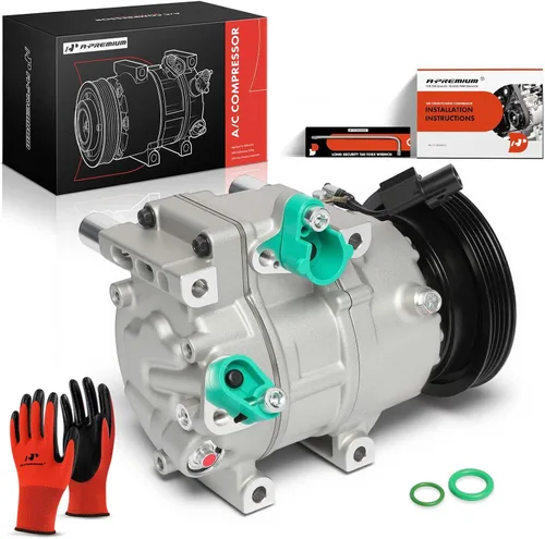 Vista 10 de A-Premium Compresor de A/C con embrague compatible con Hyundai Elantra 2.0L 2007-2012, viene con compresor VS16, no VS16N / VS16M