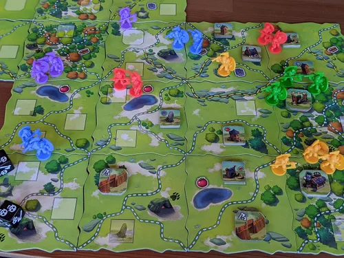 Vista 6 de Northgard: Uncharted Lands Juego de mesa de estrategia para adolescentes y adultos Aventura vikinga basada en el popular videojuego Campaña 4X