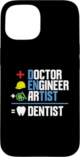 Vista 6 de iPhone 16 Doctor Engineer Artist Dentist Dentistry Dental Assistant Case