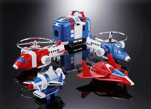 Vista 13 de TAMASHII NATIONS - Flota blindada Dairugger XV - GX-88 VOLTRON2 (Reedición) Figura coleccionable del alma de Chogokin