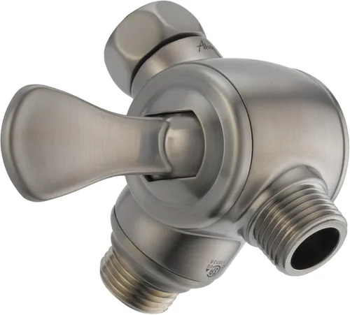 Vista 2 de Delta Faucet U4929-CZ-PK Desviador de brazo de ducha de 3 vías para ducha de mano, bronce champán Champagne bronce