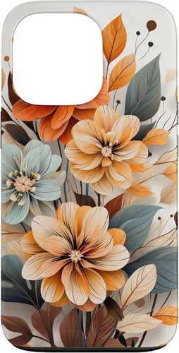 Vista 10 de Cute Fall Flower Sublimation Clipart Autumn Leaves Case for iPhone 17