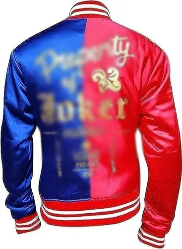 Vista 3 de Queen of Hearts Disfraz de Halloween para mujer - Chaqueta Harley Cosplay
