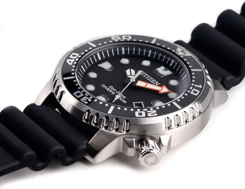 Vista 5 de Citizen Reloj analógico de cuarzo para mujer con correa de plástico EP6050-17E negro correa Negro - Correa