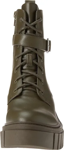 Vista 2 de The Drop Botas de combate con plataforma con cordones Koi para mujer