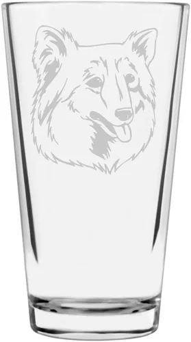 Vista 83 de Podenco Canario - Vaso de pinta de 16 onzas con temática de perro personalizado