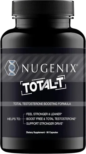Vista 2 de Nugenix Quemador de grasa térmico y suplemento de testosterona Total-T para hombres