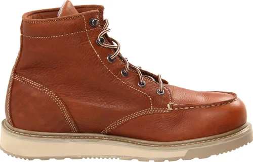 Vista 6 de Timberland PRO Botas de trabajo con cuña Barstow para hombre, marrón, 9 M US, Marrón