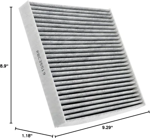 Vista 7 de CF10134 - Filtro de aire de cabina con carbón activado, compatible con Honda CRV, Accord, Civic