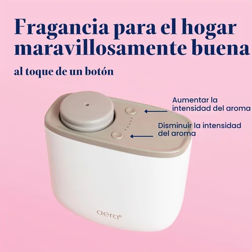 Vista 8 de Aera Mini Difusor de Fragancia para el Hogar Enchufable: Control de Aroma con Aplicación para Hogar Inteligente, Aceite Esencial y Aromaterapia