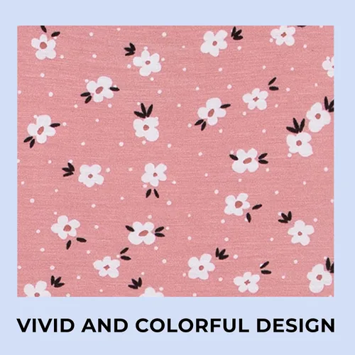Vista 6 de Posh Peanut Conjunto básico de manga corta con peplum top y Bloomer - Conjunto de volantes Bummie - Viscosa suave de bambú
