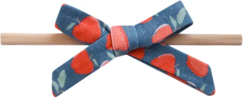Vista 33 de Copper Pearl Ribbon Baby Bow Headbands - Limited Collection