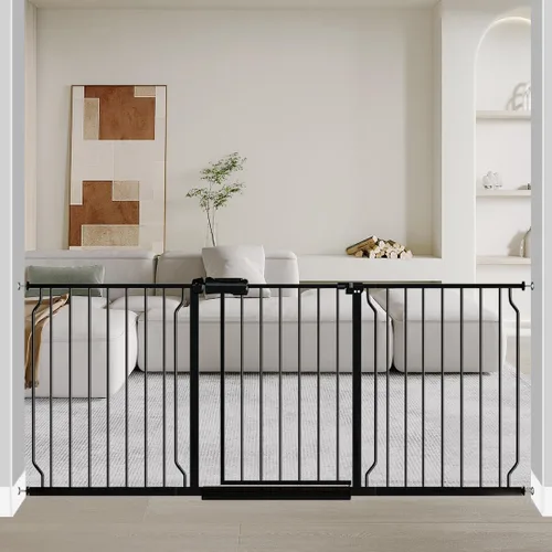 Vista 19 de Fairy Baby Puerta de seguridad para bebés Extensión de 12 cm para puerta de seguridad para bebés con cierre automático Puerta de seguridad