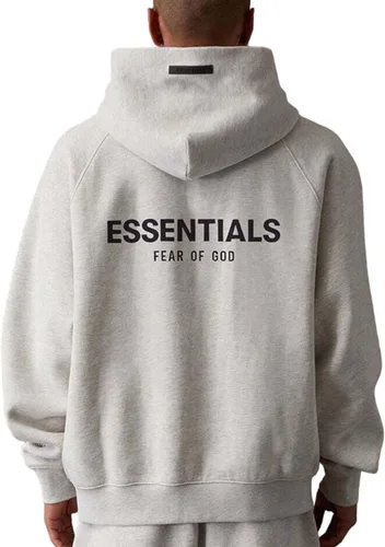 Vista 4 de Fear of God Essential Hoodie - Comfortable & Modern Fit - Unisex Premium Streetwear Pullover