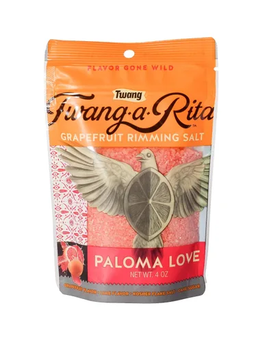 Vista 3 de Twang -a-Rita Rimming Salt Varieties - Bolsa de 4 onzas - (2 unidades) (Paloma Love (pomelo))