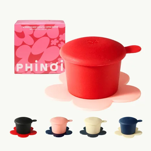 Vista 19 de [Regalo] Filtro Phin vietnamita, gotero de café reutilizable de plástico para verter sobre café, filtro de café de una sola taza con diseño