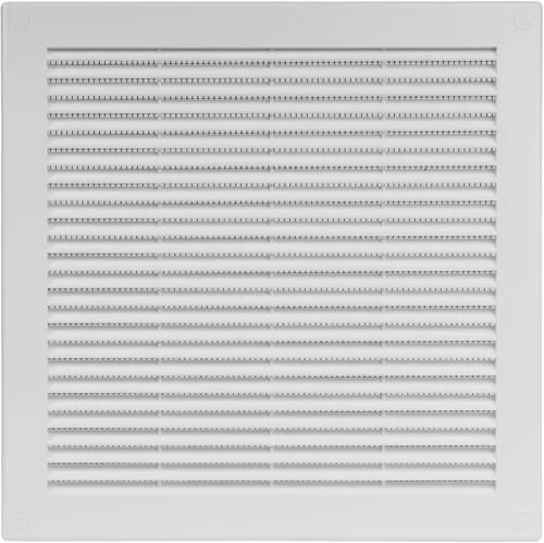 Vista 27 de Paquete de 2 cubiertas cuadradas de ventilación de aire de 4" x 4" (tamaño exterior) - Deflector de ventilación de plástico negro - Malla