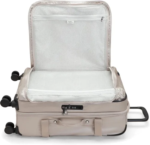 Vista 7 de Kipling Equipaje rodante mediano espontáneo, Brillo metálico., Esponja M