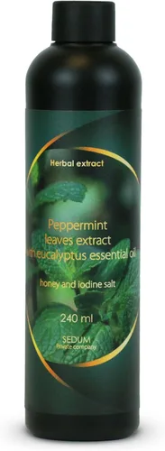 Vista 14 de Sedum Extracto de hierbas naturales para sauna, masaje, remojo de escoba - Infusión de sauna con extracto de equinácea con aceite esencial