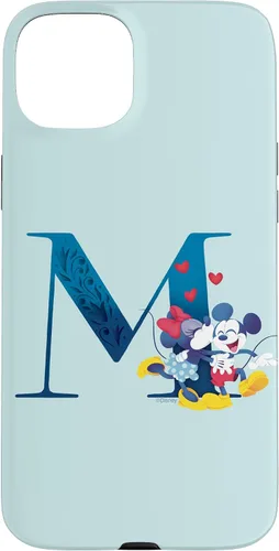 Vista 9 de iPhone 11 Pro Max Disney Alphabet Monogram Letter M para Funda de Mickey y Minnie Mouse