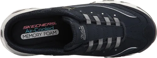 Vista 5 de Skechers - Tenis Sport D'Lites de talón abierto sin cordones para mujer